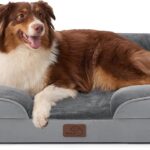 Bedsure Orthopedic Dog Beds Large Sized Dog with Removable Washable Cover