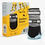DOK TigerToes Premium Neoprene Dog Booties for Hot Pavement – Grip that Works Even When Twisted – Versatile Paw Protection that Prevents Licking, Slipping, and are Great Booties for Dogs Paws (Size 4)