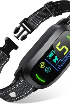 FAFAFROG Dog Bark Collar, Rechargeable Smart Collar, Anti...