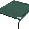 Coolaroo Original Elevated Dog Bed – Breathable Off-The-Ground Pet Bed with Cooling Fabric, Joint Relief & Moisture-Resistant Fabric, 100% Recyclable, Easy Clean, Brunswick Green, Extra Large