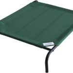 Coolaroo Original Elevated Dog Bed – Breathable Off-The-Ground Pet Bed with Cooling Fabric, Joint Relief & Moisture-Resistant Fabric, 100% Recyclable, Easy Clean, Brunswick Green, Extra Large