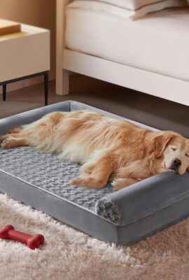 BFPETHOME Orthopedic Washable Large Dog Bed for Senior Dog...