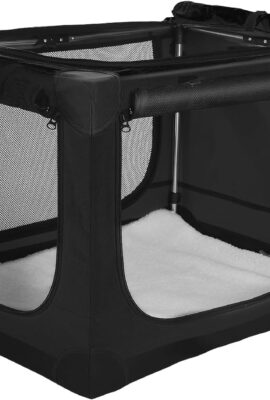 30 x 21 x 21 Inch Collapsible Soft Dog Crate for Dogs Up...
