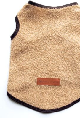 Small Dog Sweater Vest, Winter Cold Weather Warm Pullover Fleece Dog Jacket Sleeveless Puppy Clothes Fleece Coat for Chihuahua Poodle Teddy… (Small, Khaki) Small Dog Sweater Vest, Winter Cold Weather Warm Pullover Fleece Dog Jacket Sleeveless Puppy Clothes Fleece Coat for Chihuahua Poodle Teddy… (Small, Khaki)