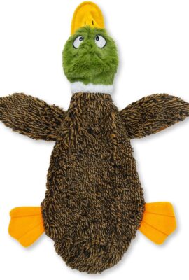 Best Pet Supplies 2-in-1 Fun Skin Stuffless Dog Toy –...
