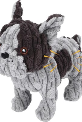 Letsmeet Squeaky Plush Dog Toy for Puppies, Small and Medium Dogs, Interactive Crinkle Stuffed Animal for Teething and Boredom, Soft Chew Toy to Keep Them Busy Letsmeet Squeaky Plush Dog Toy for Puppies, Small and Medium Dogs, Interactive Crinkle Stuffed Animal for Teething and Boredom, Soft Chew Toy to Keep Them Busy