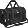 Soft-Sided Cat/Dog/Pet Carrier, Collapsible Pets Travel Carriers