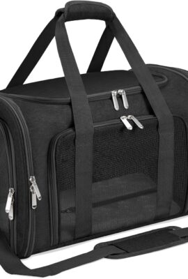 Soft-Sided Cat/Dog/Pet Carrier, Collapsible Pets Travel Carriers Soft-Sided Cat/Dog/Pet Carrier, Collapsible Pets Travel Carriers