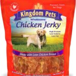 Chicken Jerky Dog Treats with Only 3 Ingredients and No Fillers, 3 Pound Bag