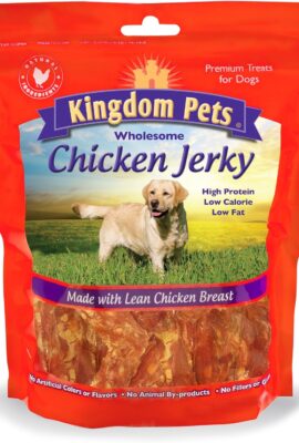 Chicken Jerky Dog Treats with Only 3 Ingredients and No...