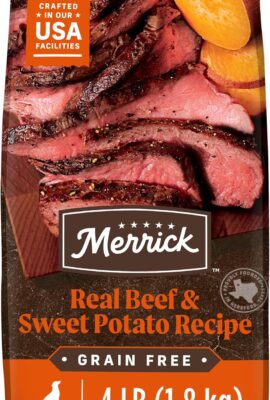 Merrick Grain Free Natural Beef Sweet Potoato Dry Adult...