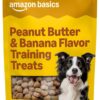 Amazon Basics Peanut Butter & Banana Flavor Training Treats for Dogs, 2 Pound (Pack of 1) (Previously Wag)