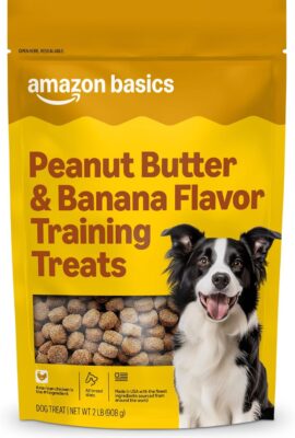 Amazon Basics Peanut Butter & Banana Flavor Training...