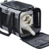 Vceoa 17.5″x11″x11″ Pet Carrier for Cats