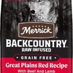 Merrick Backcountry Dry Dog Food Great Plains Red Recipe 20 lb Bag