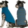 KYEESE 2Pack Dog Sweater for Small Dogs Soft Pet Coats Fleece Sweatshirt