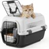 19.5″ Hard Shell Cat Carrier, Pet Carrier for Small Dogs & Cats