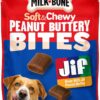 Milk-Bone Soft & Chewy Peanut Buttery Bites, 11.8 Oz. Bag