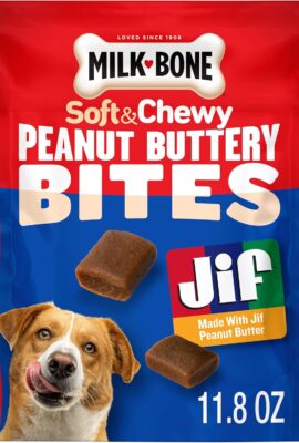 Milk-Bone Soft & Chewy Peanut Buttery Bites, 11.8 Oz. Bag Milk-Bone Soft & Chewy Peanut Buttery Bites, 11.8 Oz. Bag