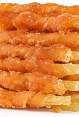 MON2SUN Dog Treats, 4.5-4.7 Inch Chicken Wrapped Codfish Sticks, 14.11 oz MON2SUN Dog Treats, 4.5-4.7 Inch Chicken Wrapped Codfish Sticks, 14.11 oz