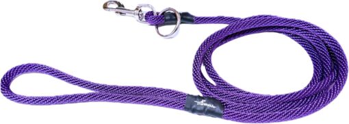 The Walkie No Pull Dog Leash – Gentle, Effective, Encourages Loose Leash Walking – Made in USA – Purple Color – Size Large for Dogs 25 lbs – 150 lbs