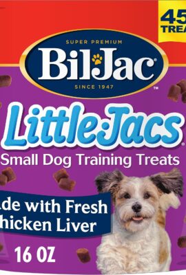 Bil-Jac Little-Jacs Soft Dog Training Treats with Chicken...