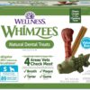 Wellness WHIMZEES Value Pack Natural Dog Dental Treat, Chews, Freshens Breath, Small Size, 47.1 oz Box, 89 Count