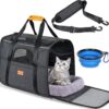Morpilot Cat Carrier Soft for Large Medium Cats and Puppy up to 20lbs