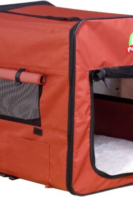 Go Pet Club 32″ Soft Collapsible Dog Crate, Portable...